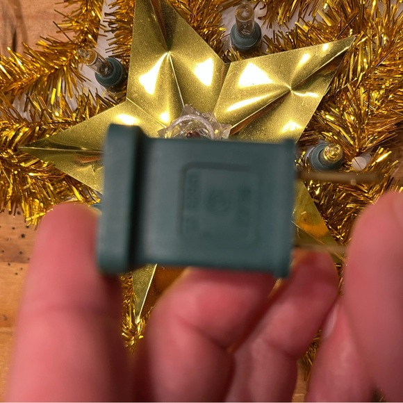 Rare vintage Christmas Tree Star topper - Picture 2 of 3